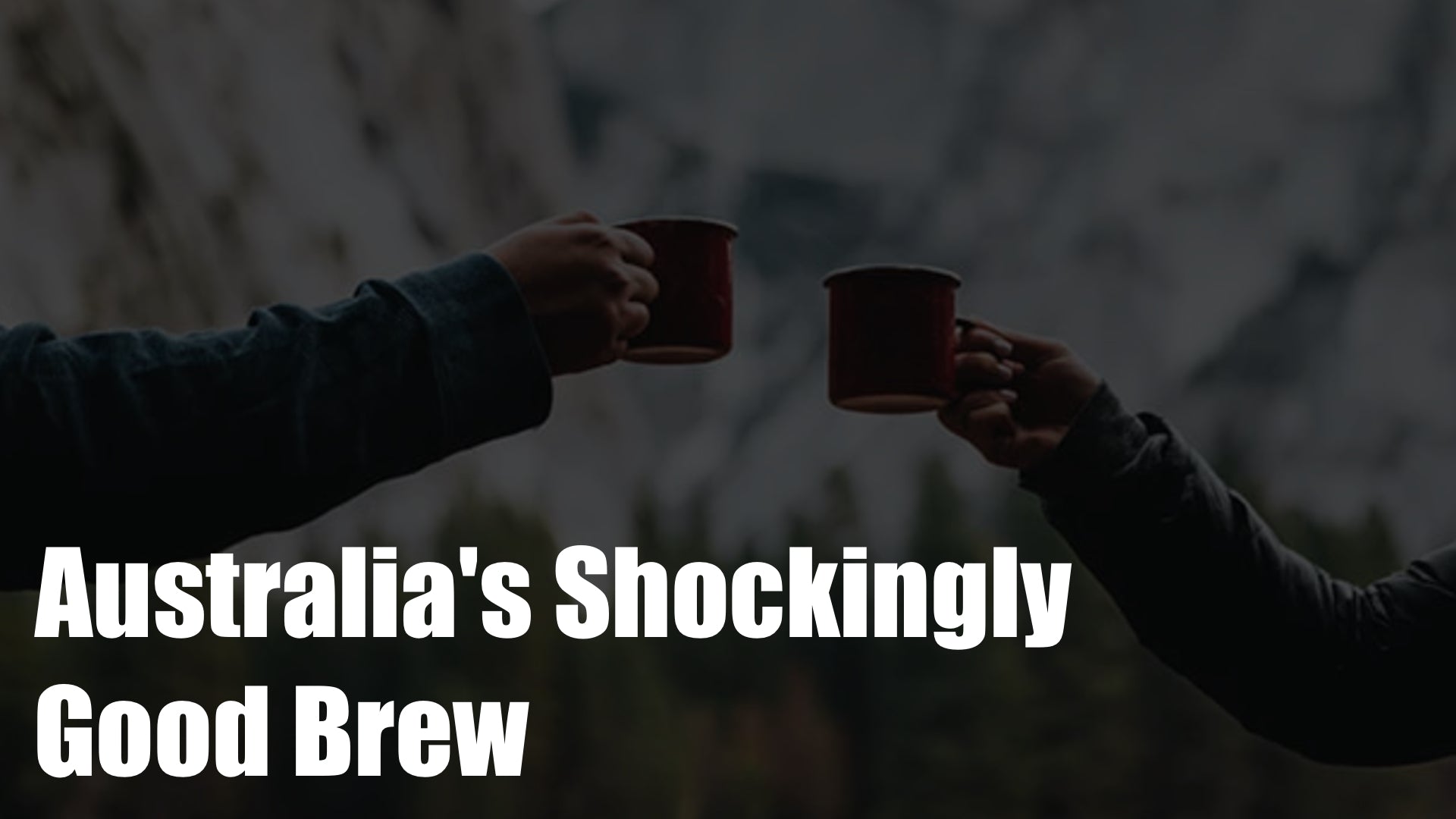 Australia's Shockingly Good Brew