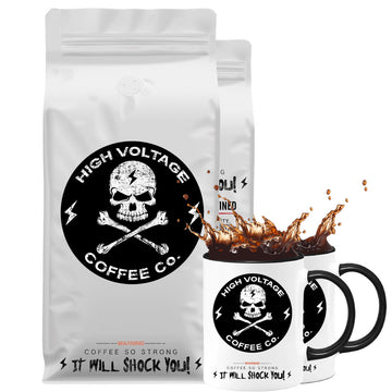 HIGH VOLTAGE COFFEE™ 2 PACK MUG BUNDLE 350ml